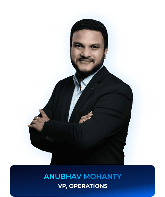 AM Infoweb leadership profile of Anubhav Mohanty, VP of Operations.